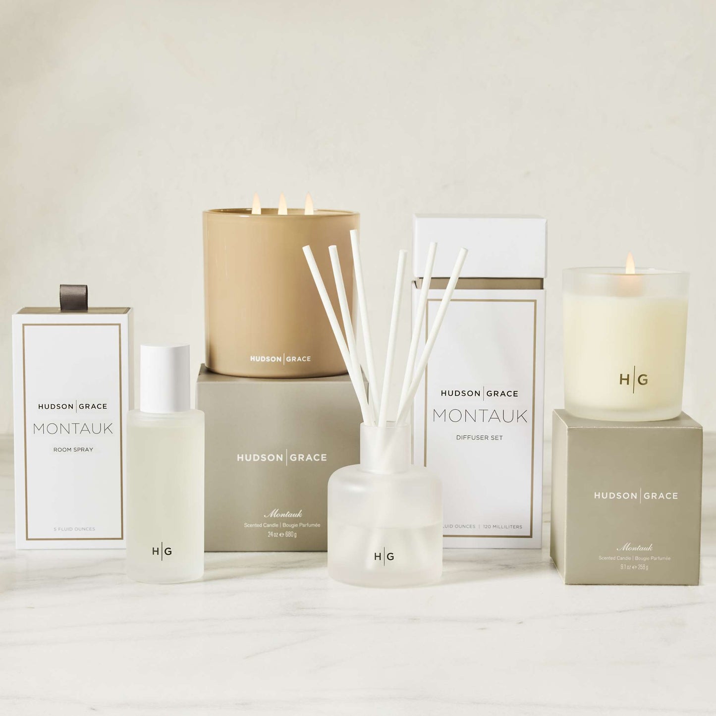 Hudson Grace Complete Montauk Scent Collection