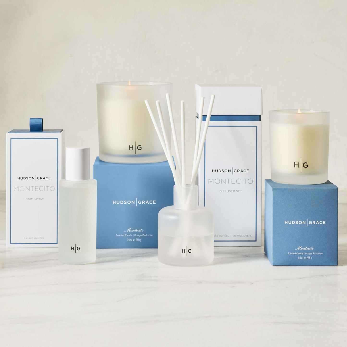 Hudson Grace Complete Montecito Candle Gift Set