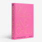 Pink "Mother and Child" hardcover book by Claiborne Swanson Frank with gold lettering.