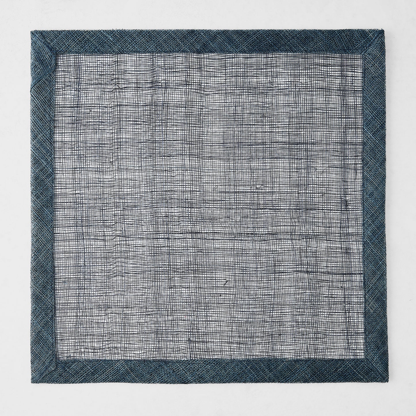 Navy Blue Tonal Newport Square Placemat
