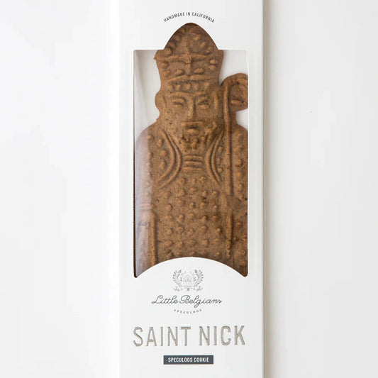 Holiday Saint Nick Speculoos Spice Cookie, 10"