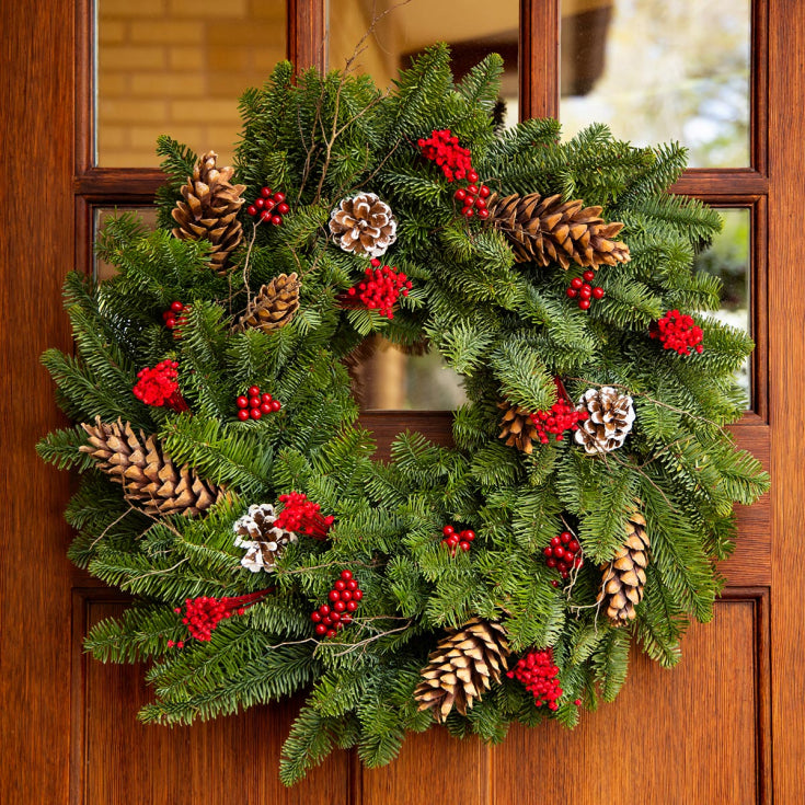 Noble Noel Fir Wreath