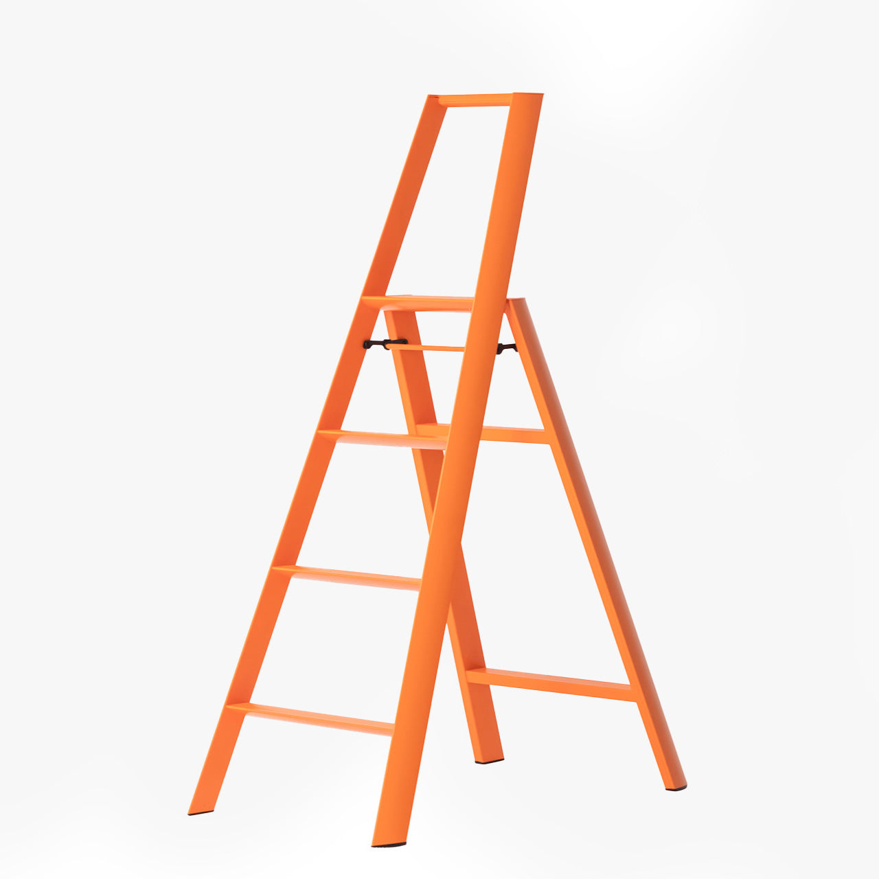 Orange Lucano Hasegawa 4-Step Lightweight Ladder - Hudson Grace
