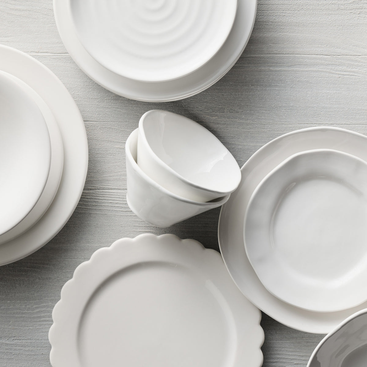 Organic Ceramic Dinner Plate