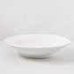 Organic Ceramic Serve Bowl, 16" diameter, creamy white glaze, subtle organic edges.