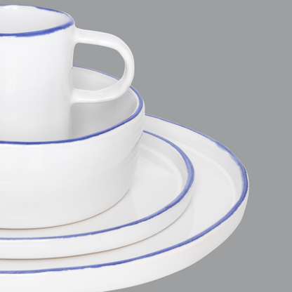 Pacific Blue Dinnerware Collection Detail