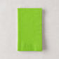 Personalized Kiwi Green Paper Hand Towels, Set of 100