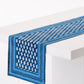 Peter Dunham + Hudson Grace Navy Blue Janpath Printed Runner