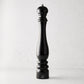 Peugeot Paris 20-inch extra large pepper mill in glossy black lacquered beechwood with a stainless steel top knob.
