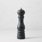 9-inch Peugeot Paris pepper mill in matte black wood with a stainless steel adjustment knob.