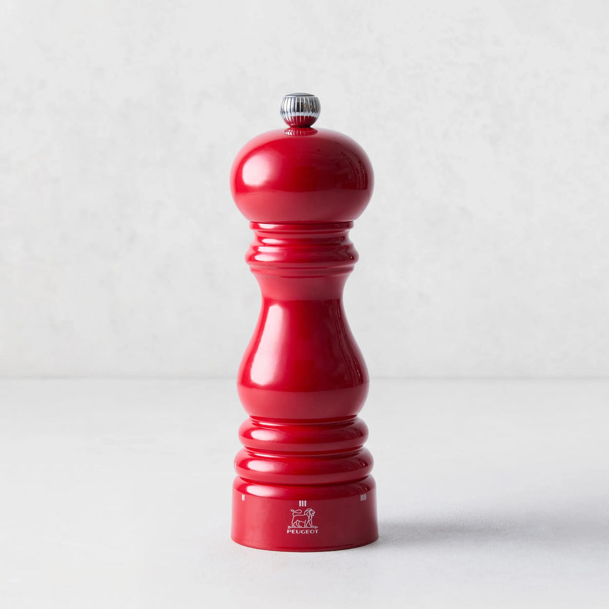 Peugeot Paris Passion Red Lacquer 7" Salt Mill 