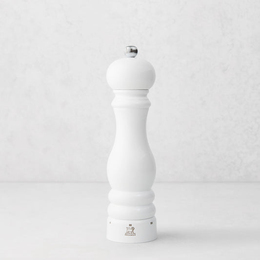 Peugeot Paris White Lacquer Salt Mill (9")