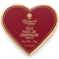 Red Marc de Champagne Truffles in Heart Box, 34g