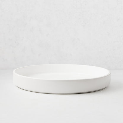 Round Ceramic Bar Tray