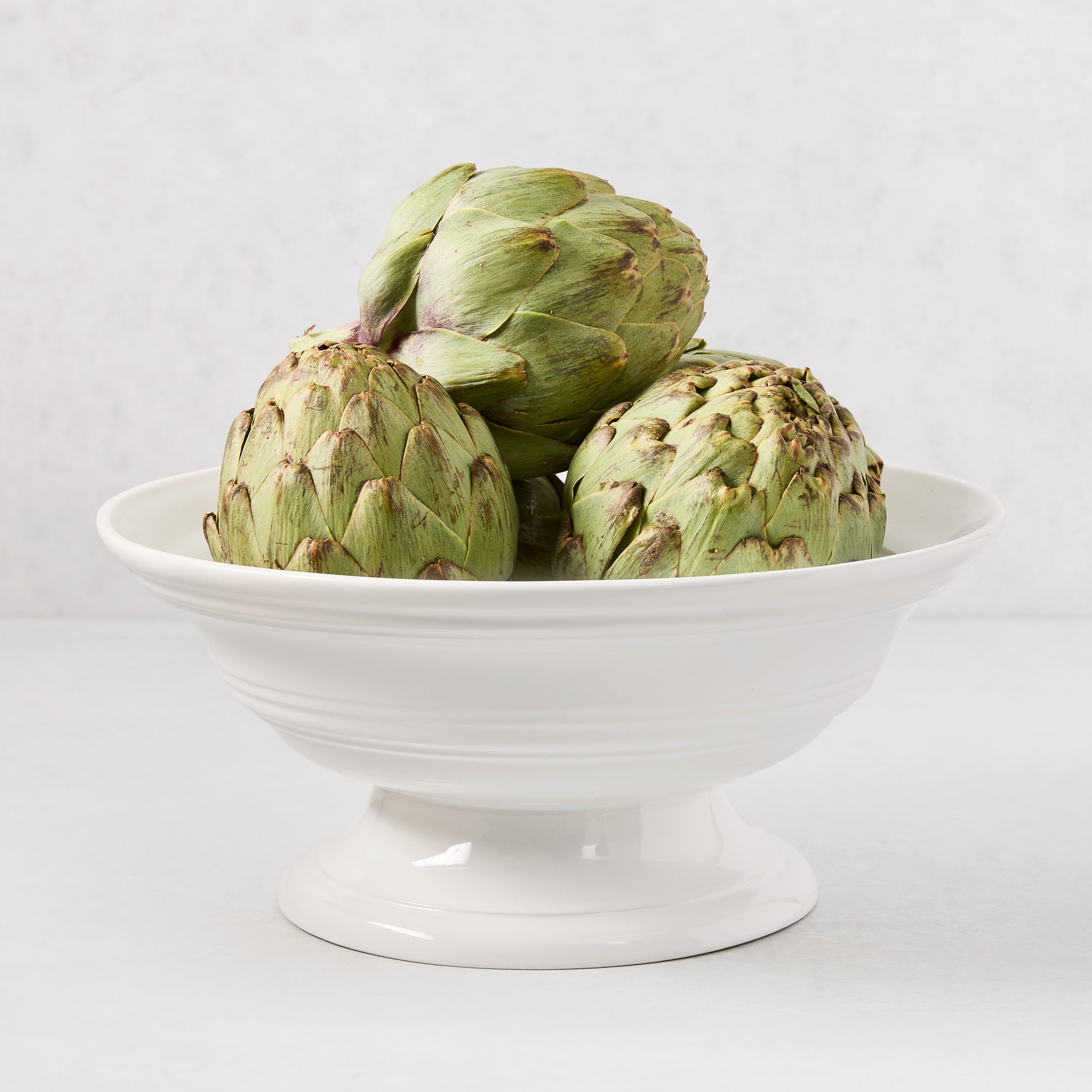 Round Ceramic Footed Bowl - Hudson Grace