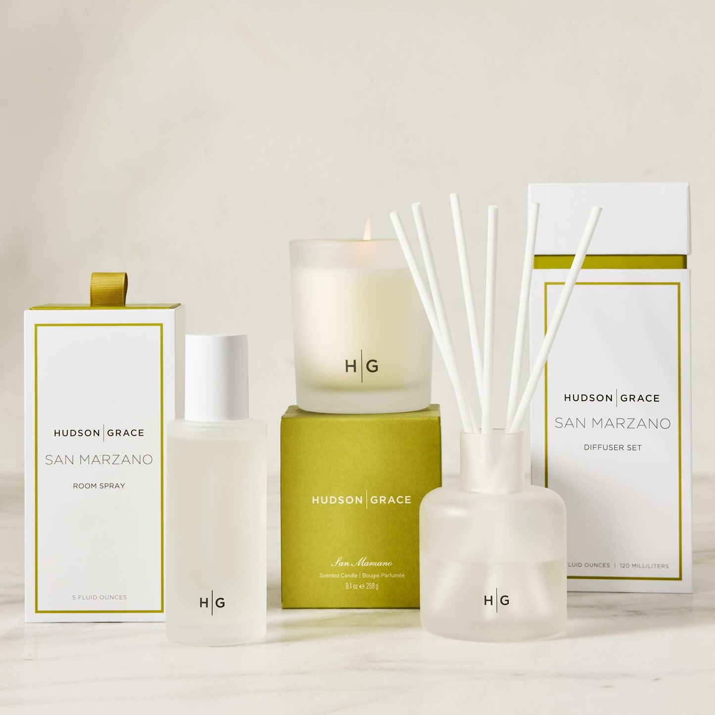 Hudson Grace San Marzano Scented Reed Diffuser