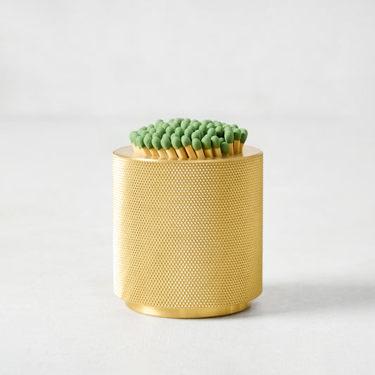 Small Footed Solid Brass Match Striker