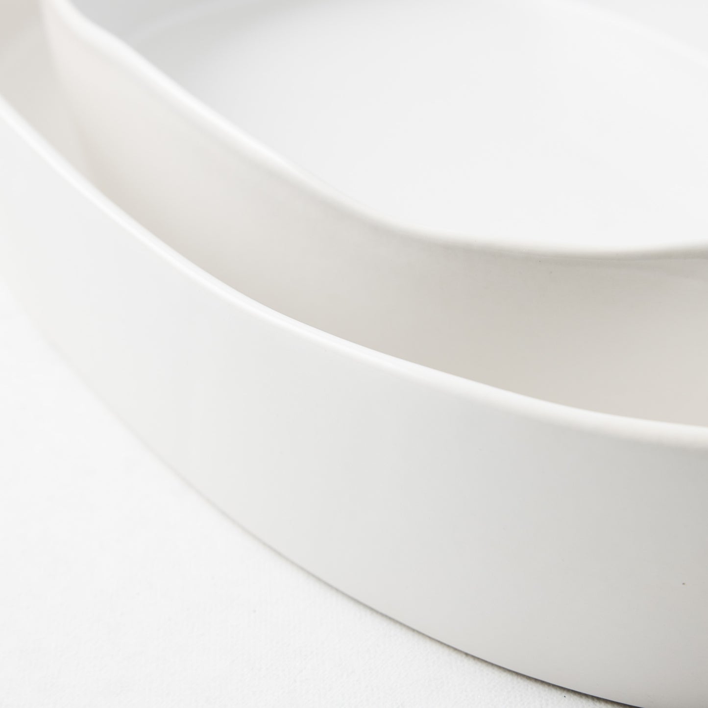Small Lisbon Stoneware Oval Baker