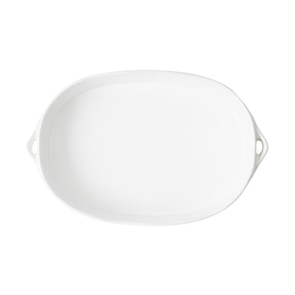 Small Lisbon Stoneware Oval Baker