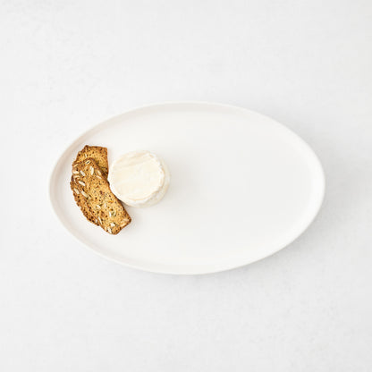 Small Stoneware Oval Nesting Serve Platter