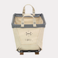 Steele 1-Bushel Canvas Carry Basket with wood runners, steel frame, and gray trim.
