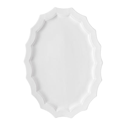 Stella Ceramic Scallop Serve Platter