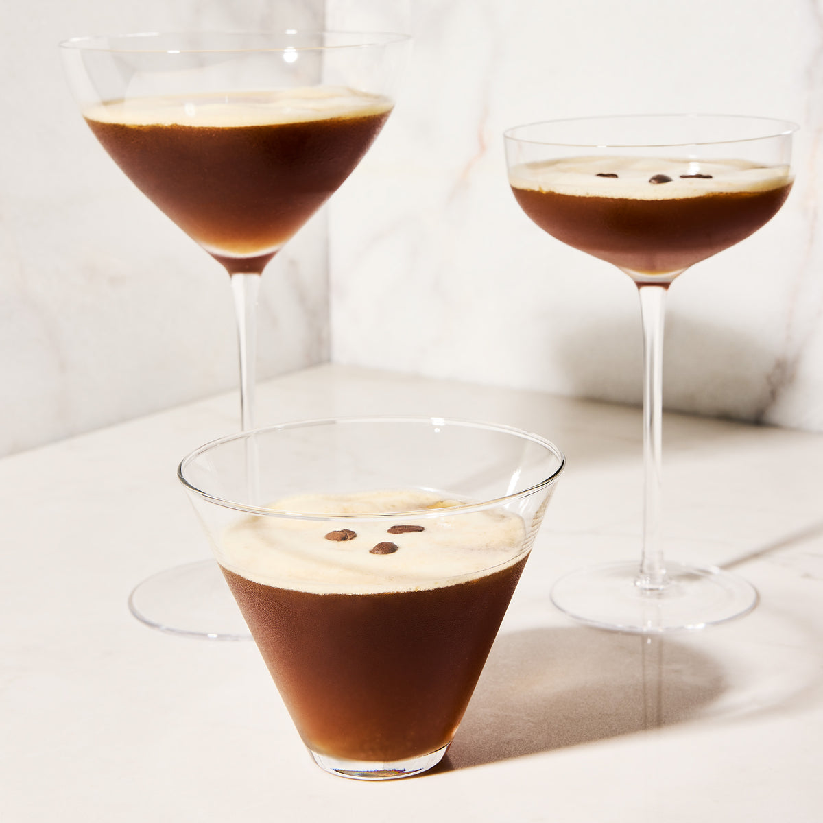 Hudson Grace Stemless Martini Glass