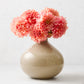 Taupe Bucca Glass Vase