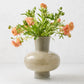 Taupe Sonia Glass Vase