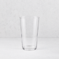Tavola tall clear glass tumbler with a simple, minimalist cylindrical design on a light background.