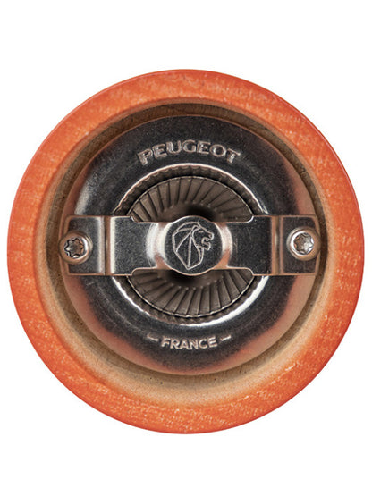 Peugeot Bistro Terracotta Orange Pepper Mill 4"