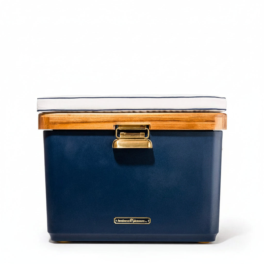 Boathouse Navy Blue Hemingway Cooler, 55 Quarts