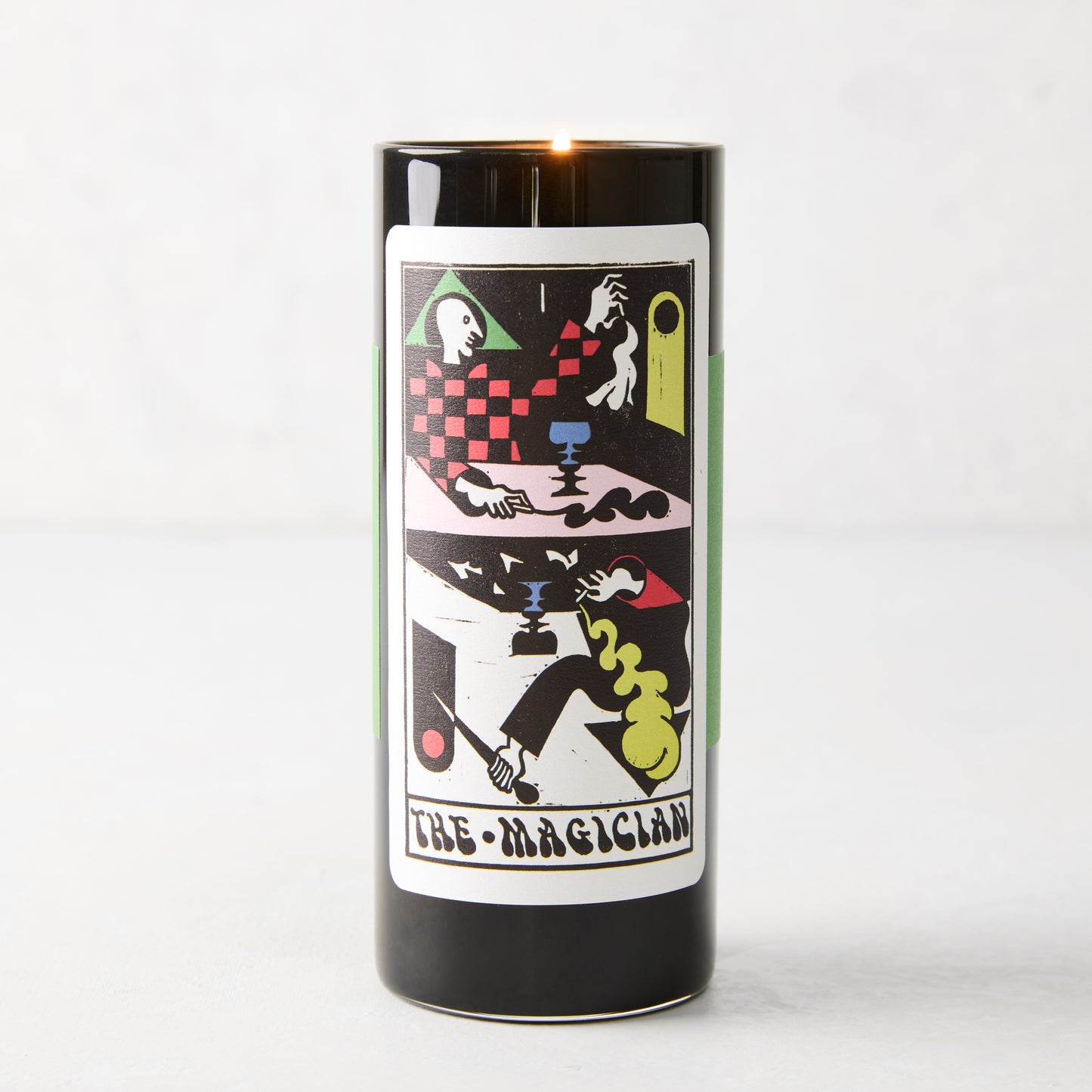 The Magician Tarot Card Candle