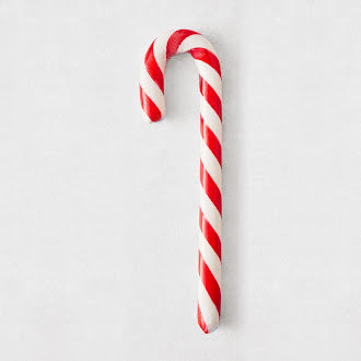 Oversized Peppermint Candy Cane