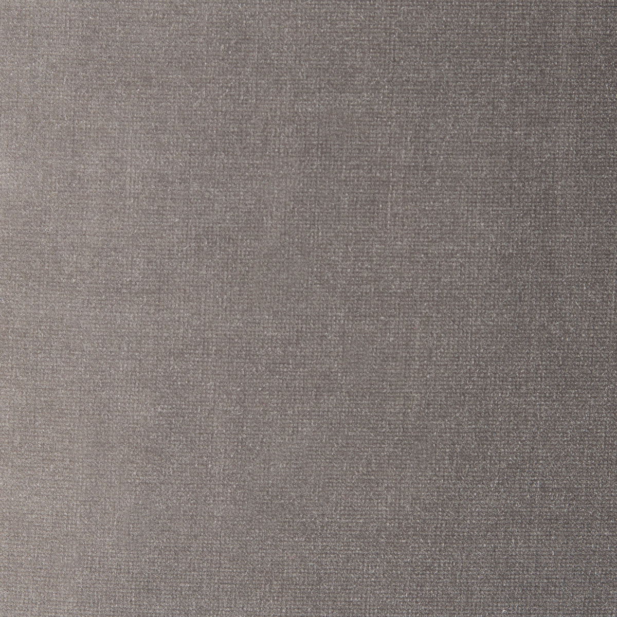 Urban Grey cotton velvet and cream Belgian linen stripe pillow fabric swatch.
