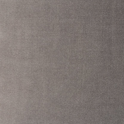 Urban Grey cotton velvet and cream Belgian linen stripe pillow fabric swatch.