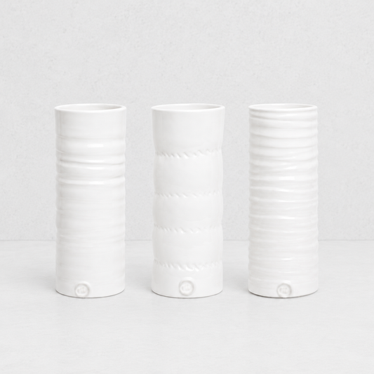Handmade Ceramic Vase 4878 by Montes Doggett, set of 3