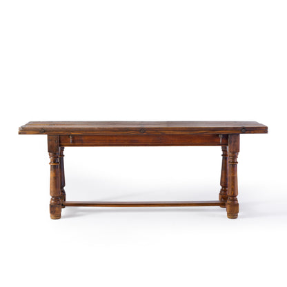 Vintage French Wood Folding Table