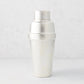 Vintage silverplate Carolina cocktail shaker with a polished finish.