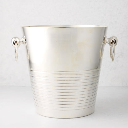 Vintage Silverplate Deco Angled Lucian Champagne Bucket