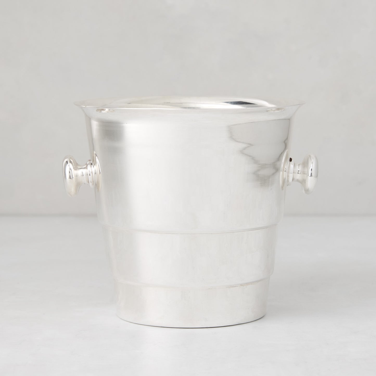 Vintage Silverplate Deco Shaped Zane Champagne Bucket