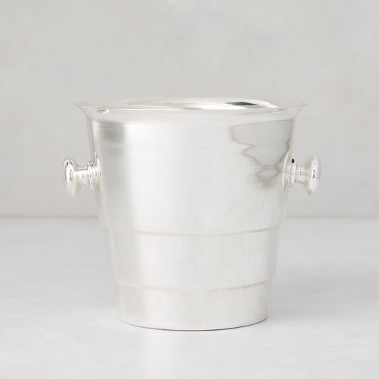 Vintage Silverplate Deco Shaped Zane Champagne Bucket