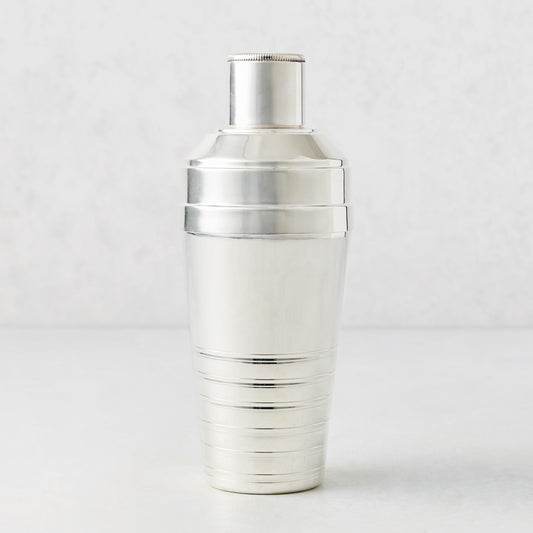 Vintage Silverplate Erica Deco Lined Shaker