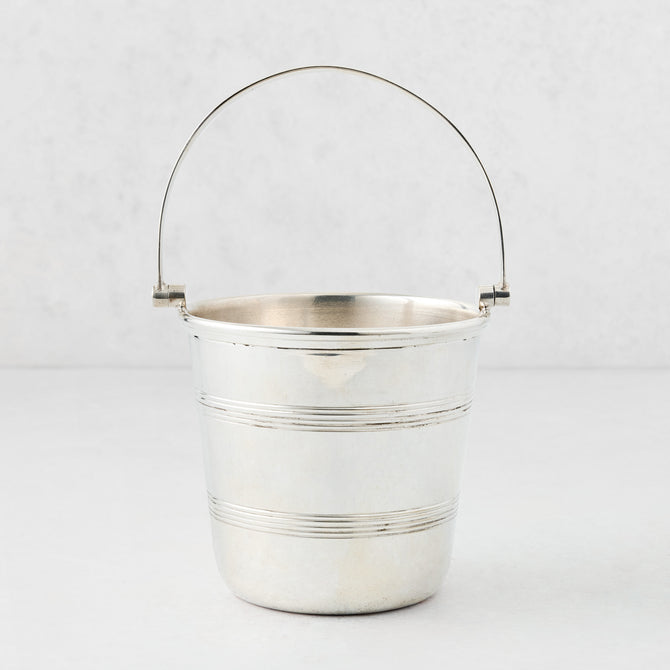 Vintage Silverplate Ida Lined Ice Bucket