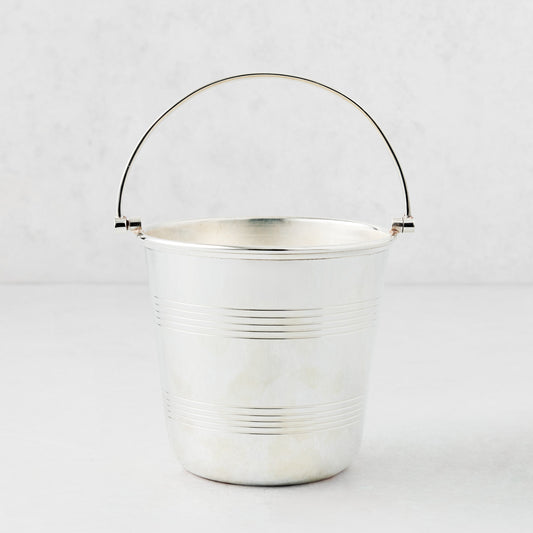 Vintage Silverplate Ivana Double Lined Ice Bucket