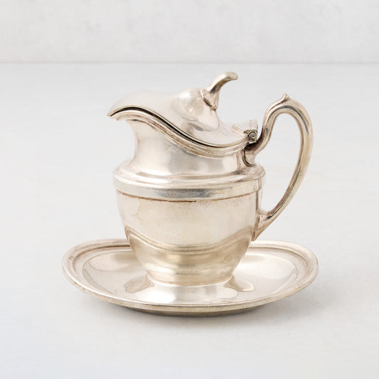 Vintage Silverplate Ives Sauce Boat