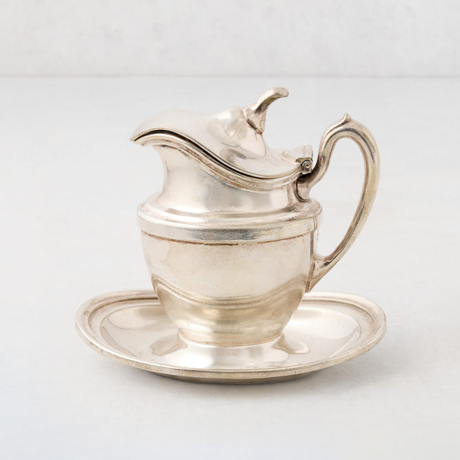 Vintage Silverplate Ives Sauce Boat
