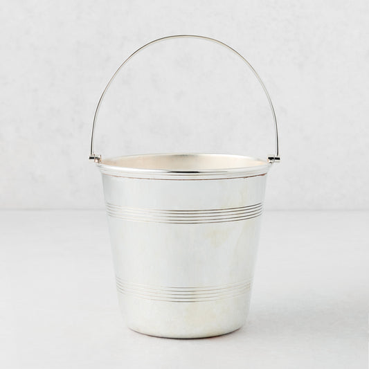 Vintage Silverplate Liby Double Lined Ice Bucket