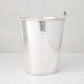 Vintage silverplate Margot champagne bucket with side handles and rope-style trim detail.