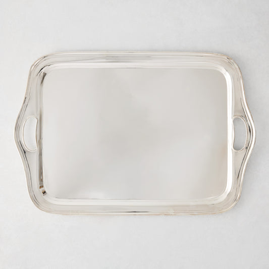 Vintage Silverplate Siliva Oblong Tray, 20"